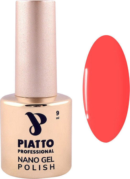 Гель-лак для ногтей Lipstick №10 Piatto, 9 мл