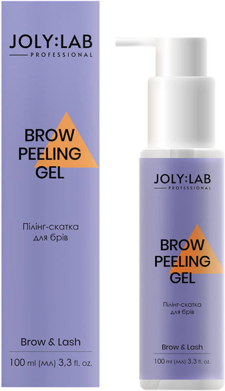 Пілінг-скатка для брів Brow Peeling Gel Joly:Lab, 100 мл  Фото 2 