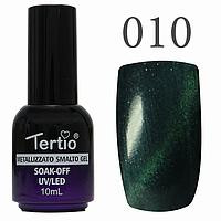 Гель-лак №010 CAT EYES (синий магнитный) 10 мл Tertio