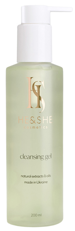Гель для вмивання He&She Cosmetics, 200 мл