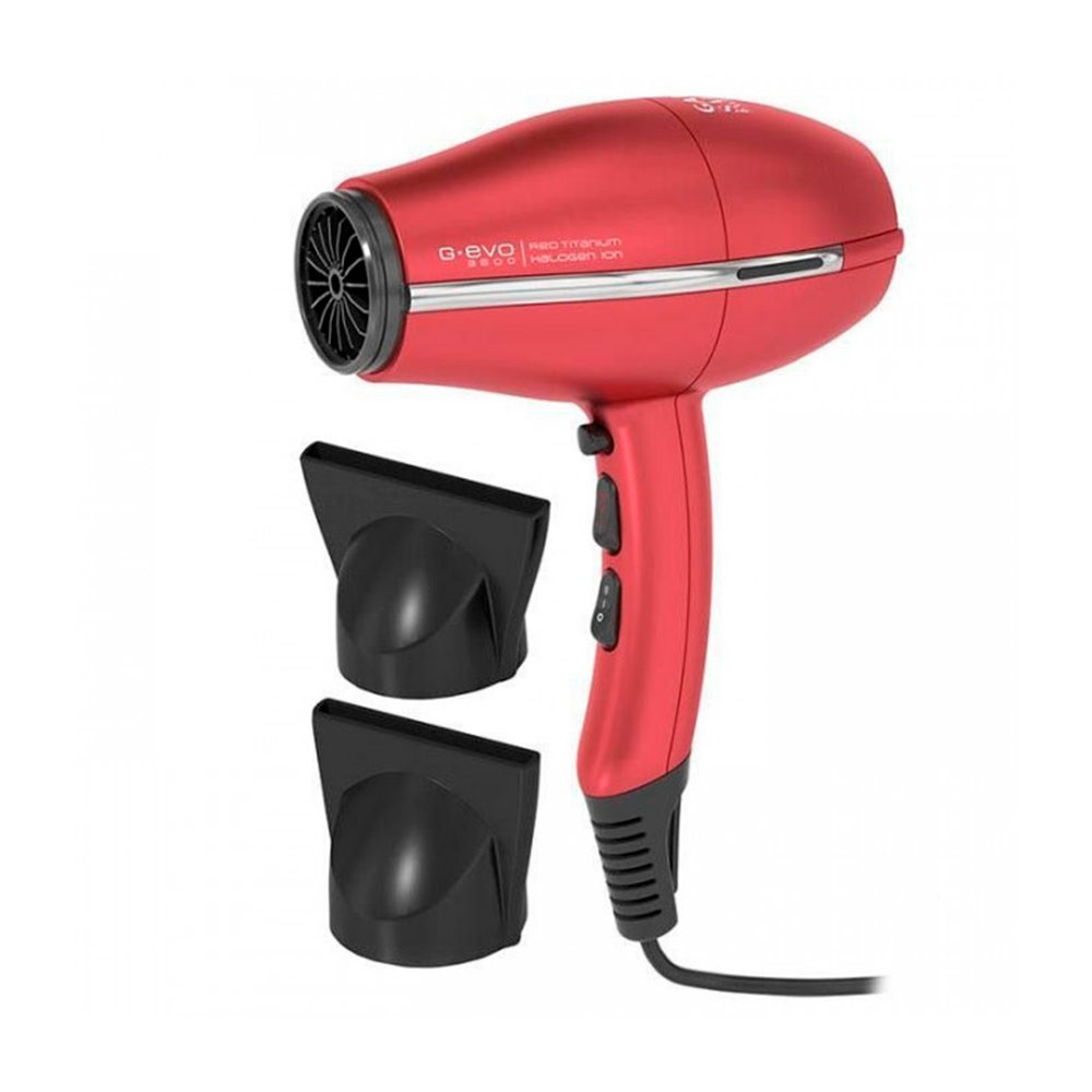 Фен GA.MA G EVO ION 3800 2000 W червоний A11.UL3800DCHAL.RS 