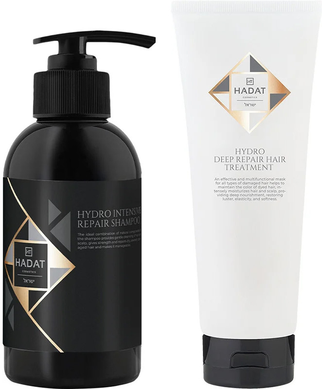 Відновлюючий набір Cosmetics Hydro Repair Hair Set HADAT  Фото 2 