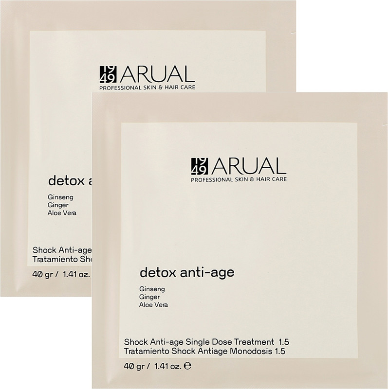 Комплекс, що відновлює Detox Anti-age Arual, 2х40 мл 