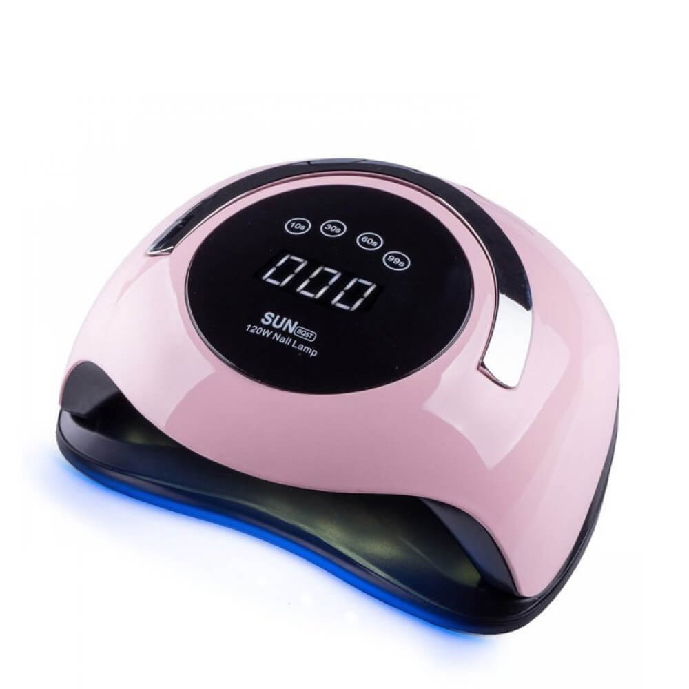 Лампа LED/UV SUN BQ-5T З РУЧКОЮ гібридна (з дисплеєм) рожева, 120 Вт на beauty-prof.com Лампа LED/UV SUN BQ-5T З РУЧКОЮ гібридна (з дисплеєм) рожева, 120 Вт