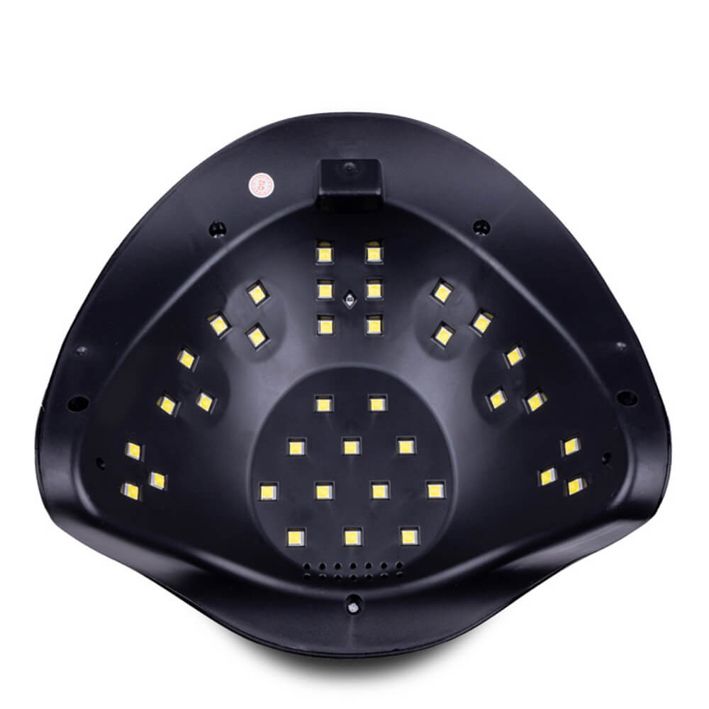 Лампа LED/UV SUN BQ-5T З РУЧКОЮ гібридна (з дисплеєм) фіолетова, 120 Вт  Фото 3 