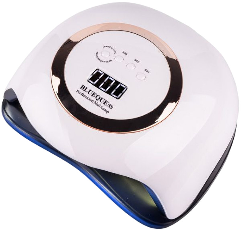 Лампа LED/UV SUN BQ-V1 гибридная (с дисплеем) золотая, 168 Вт
