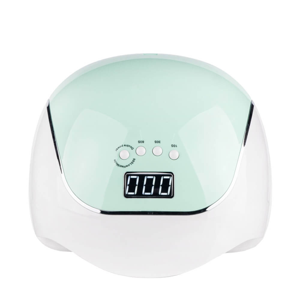 Лампа LED/UV SUN BQ-V5 гибридная с дисплеем Macaroon Green, 120 Вт 