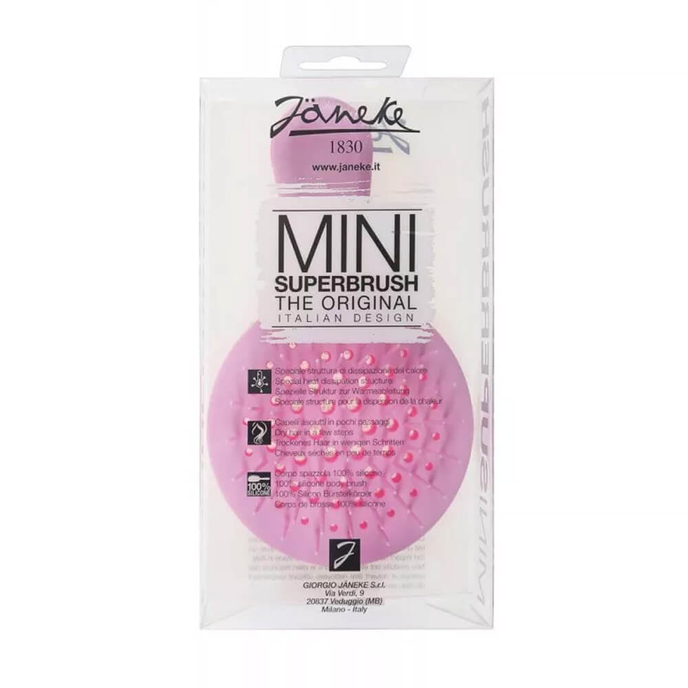 Щітка Mini Superbrush Фуксія Janeke  Фото 2 