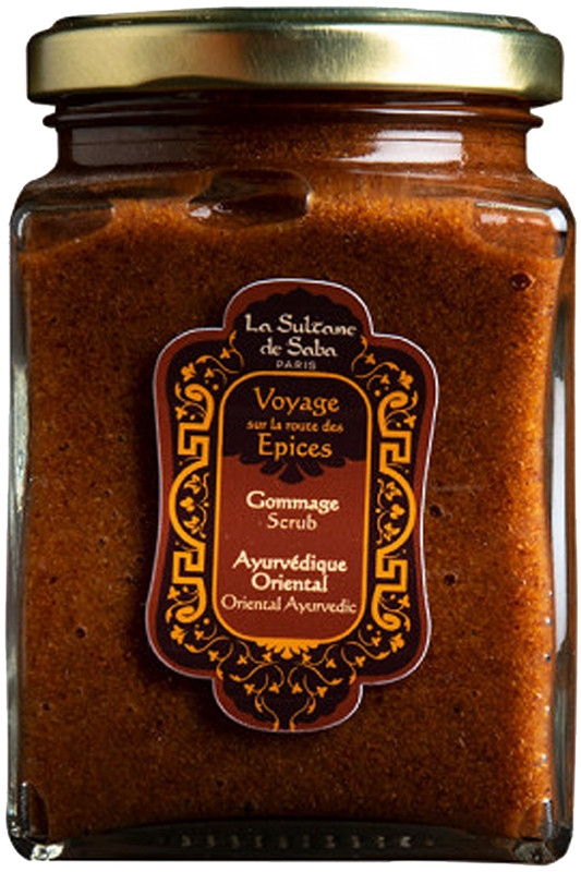 Скраб для тела с косточками абрикоса Gommage Ayurvedique La Sultane De Saba, 300 мл
