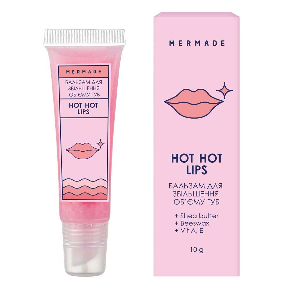 Бальзам для увеличения объёма губ Hot Hot Lips Mermade, 10 мл на beauty-prof.com Фото 2 Бальзам для увеличения объёма губ Hot Hot Lips Mermade, 10 мл Фото 2