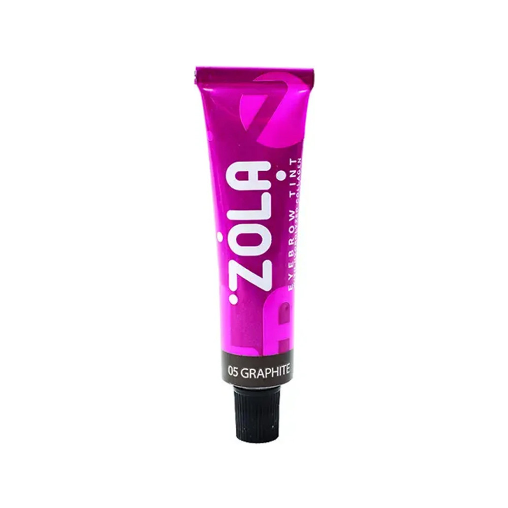 Фарба для брів з колагеном Eyebrow Tint With Collagen (05 Graphite)  Zola, 15 мл