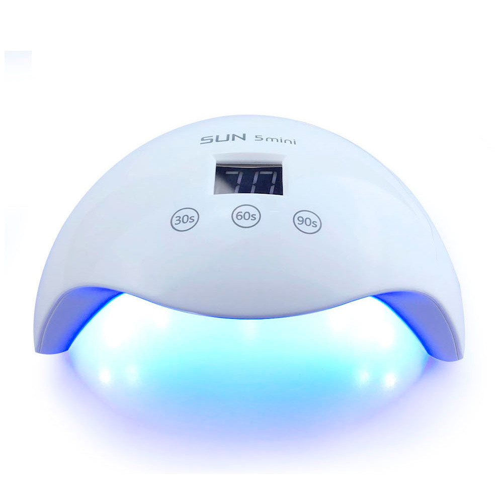 LED/UV Лампа SUN-5 MINI гибридная (с дисплеем) белая 30 Вт*