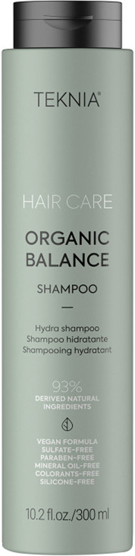 Увлажняющий шампунь для повседневного использования Teknia Organic Balance Lakme, 300 мл