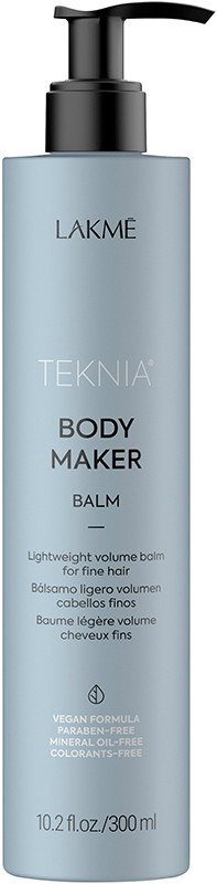 Бальзам для объема волос Teknia Body Maker Balm Lakme, 300 мл