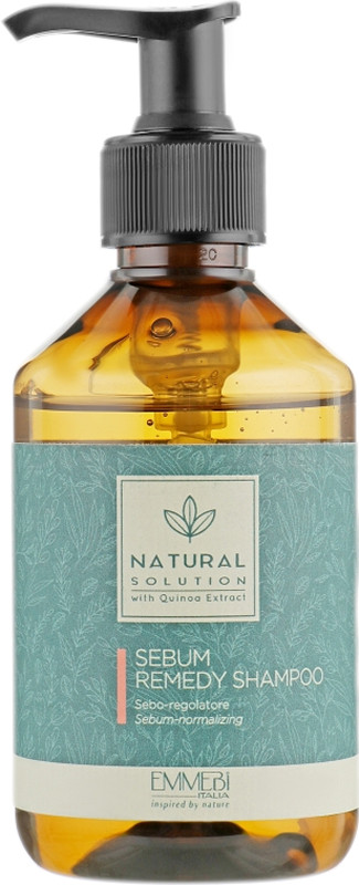 Шампунь себонормализующий Natural Solution Sebum Remedy Shampoo Emmebi, 250 мл