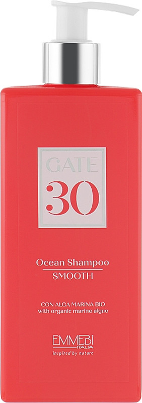 Шампунь разглаживающий Wash Ocean Gate 30 Smoothie Shampoo Emmebi, 250 мл