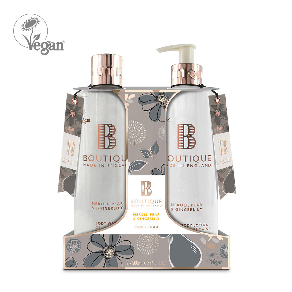 Набор для тела Neroli, Pear & Gingerlily Duo Boutique, (500мл/500мл)