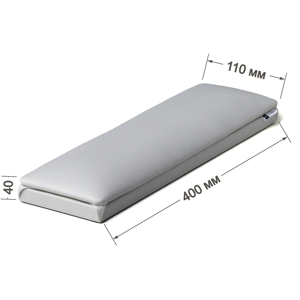 Подставка маникюрная ECO STAND PAD 400х40(Н)х110мм (белый)  Фото 4 
