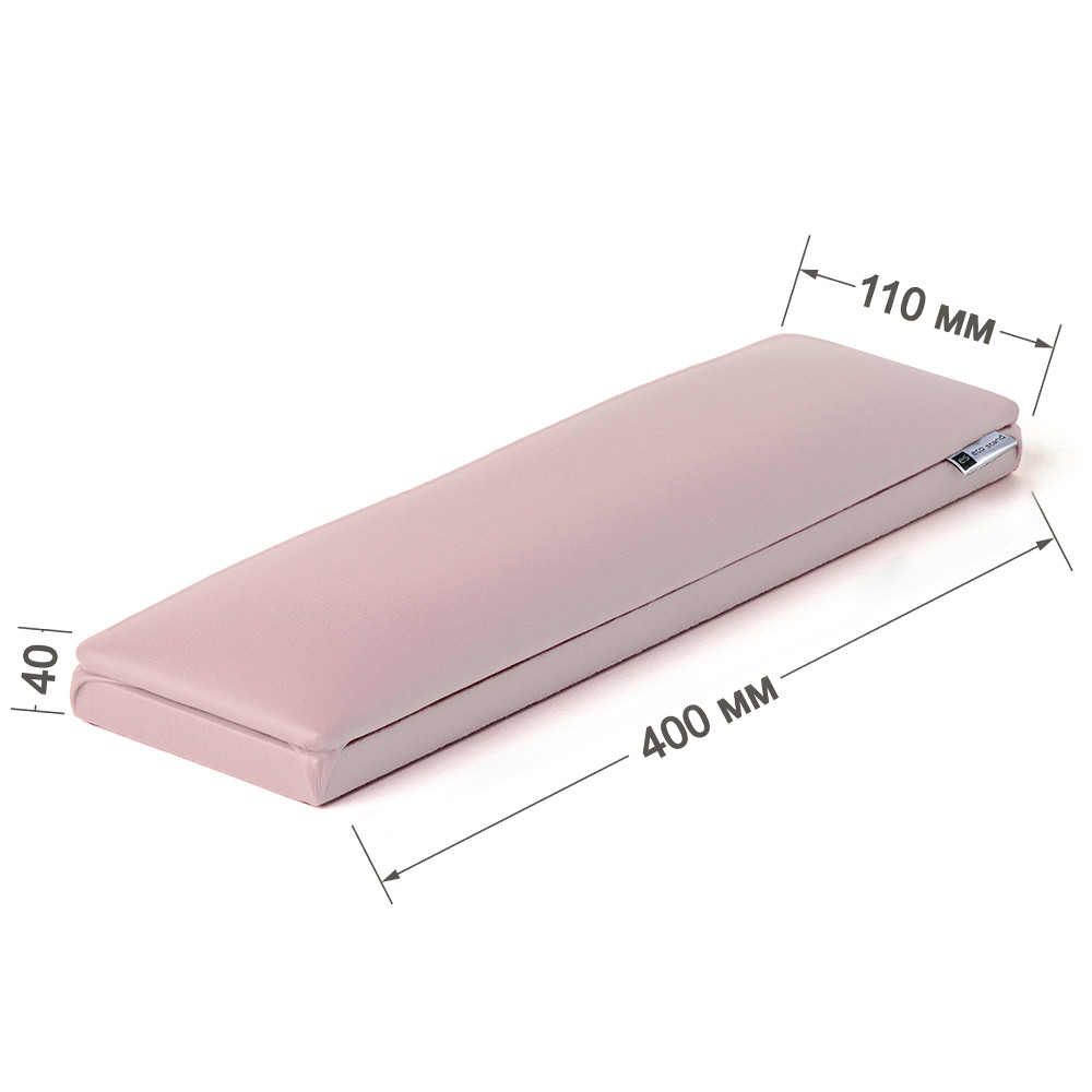 Подставка маникюрная ECO STAND PAD 400х40(Н)х110мм (розовый) на beauty-prof.com Фото 4 Подставка маникюрная ECO STAND PAD 400х40(Н)х110мм (розовый) Фото 4