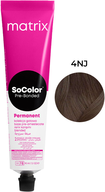 Крем-краска для волос PRE Bonded SOCOLOR.beauty тон 4NJ Matrix, 90 мл