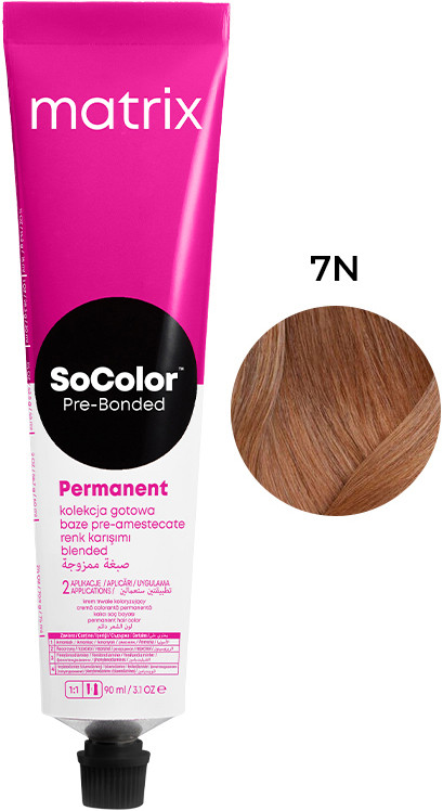 Крем-краска для волос PRE Bonded SOCOLOR.beauty тон 7N, 90 мл Matrix