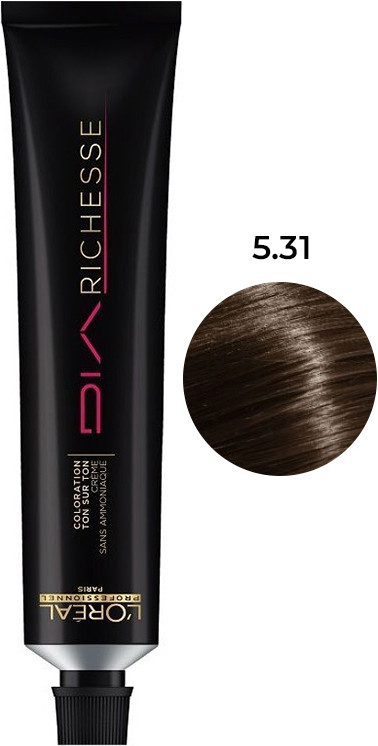 Крем-краска DIA Richesse 5.31 50 мл L’Oreal Professionnel Paris