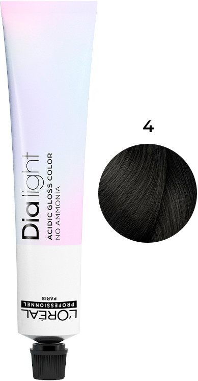 Гель-крем краска DIA Light 4 50 м L’Oreal Professionnel Paris