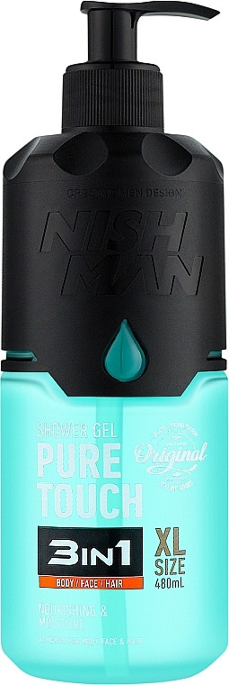 Гель для душу Pure Touch Nishman, 480 мл