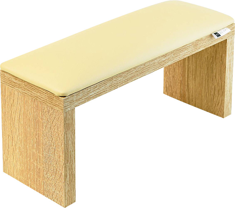 Подставка маникюрная ECO STAND WOOD 320х160(Н)х110мм (бежевый/бежевый)