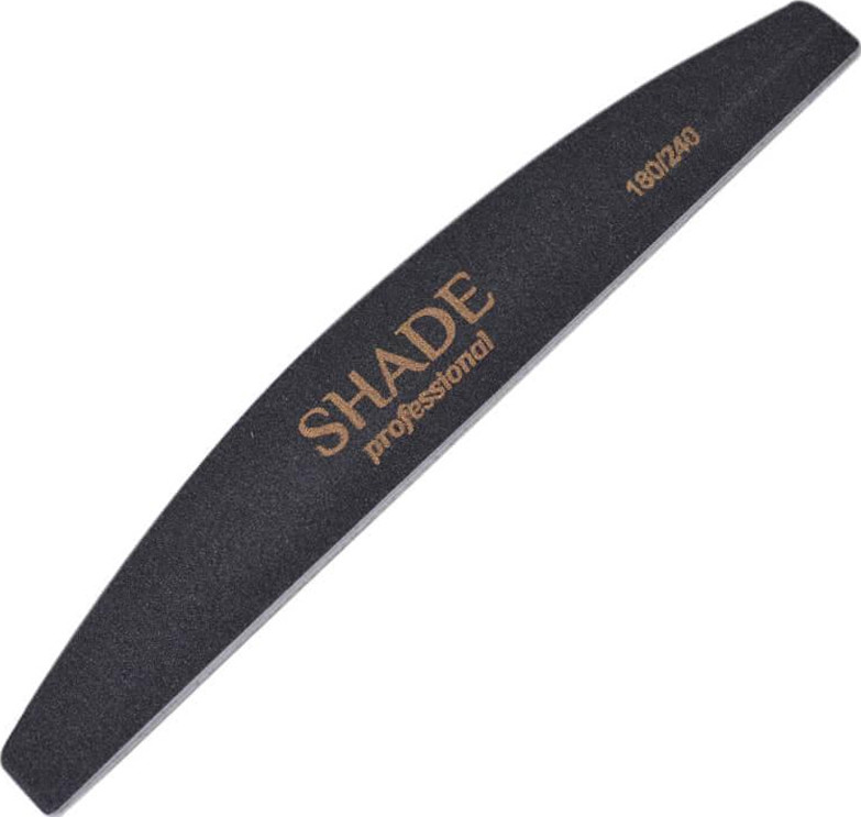 Пилка для ногтей черная Shade, 180/240