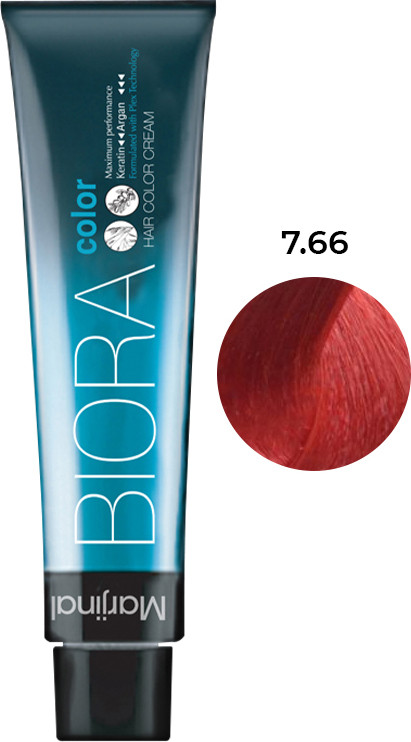 Краска для волос №7.66 огненно-красный Biora, 60 мл на beauty-prof.com Краска для волос №7.66 огненно-красный Biora, 60 мл