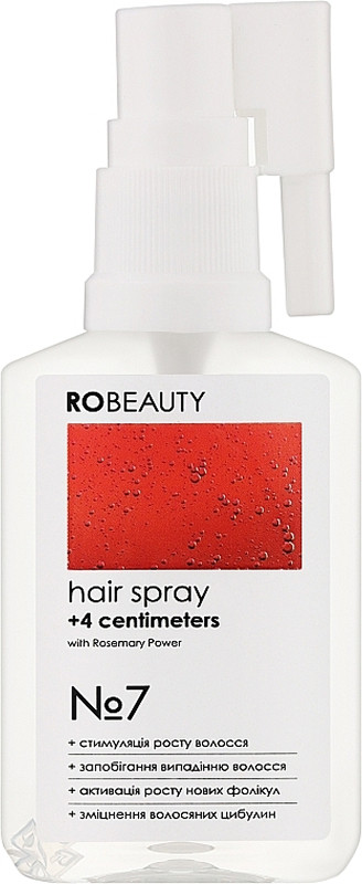 Спрей для роста волос Hair spray +4 cm RoBeauty, 55 мл