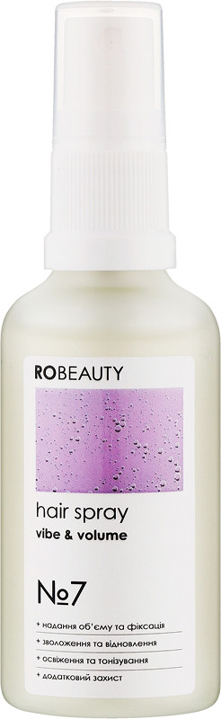 Спрей для объема волос Hair spray vibe & volume RoBeauty, 51 мл