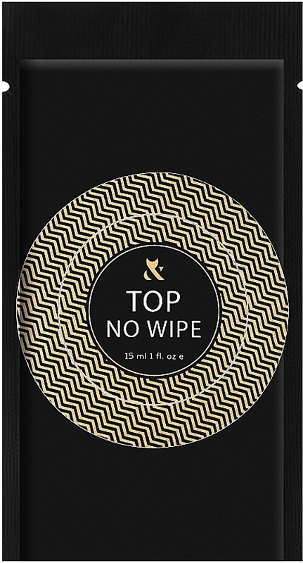 Фінішне покриття без липкого шару Top No wipe Sachet F.O.X, 15 мл