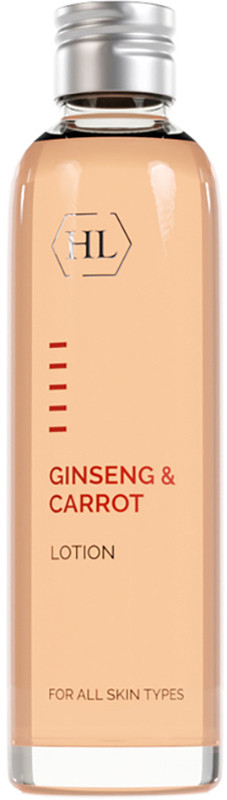 Лосьон для лица безалкогольный Ginseng & Carrot Lotion Holy Land, 150 мл