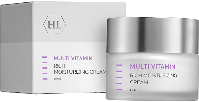 Крем для обличчя зволожуючий Multi Vitamin Rich Moisturizing Cream Holy Land, 50 мл  Фото 2 