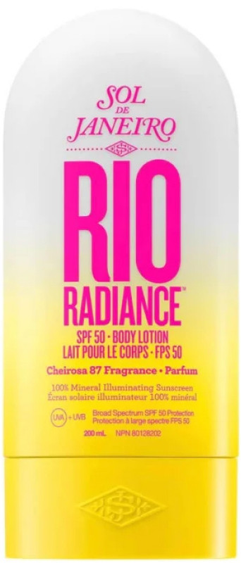 Солнцезащитный лосьон для тела SPF50 Rio Radiance Sol de Janeiro, 200 мл