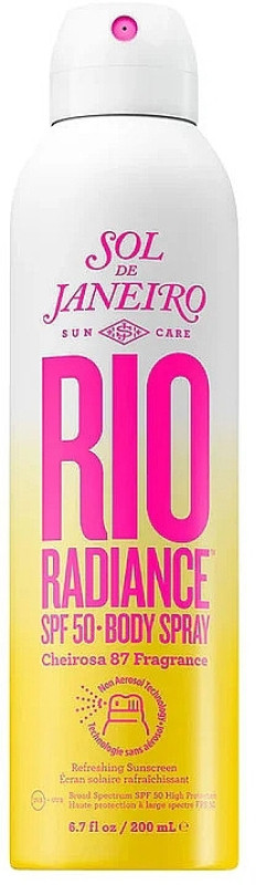 Солнцезащитный спрей для тела SPF50 Rio Radiance Sol de Janeiro, 200 мл