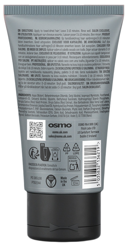 Маска интенсивная против желтых и медных оттенков волос Super Ice NEW Osmo, 75 мл на beauty-prof.com Фото 2 Маска интенсивная против желтых и медных оттенков волос Super Ice NEW Osmo, 75 мл Фото 2
