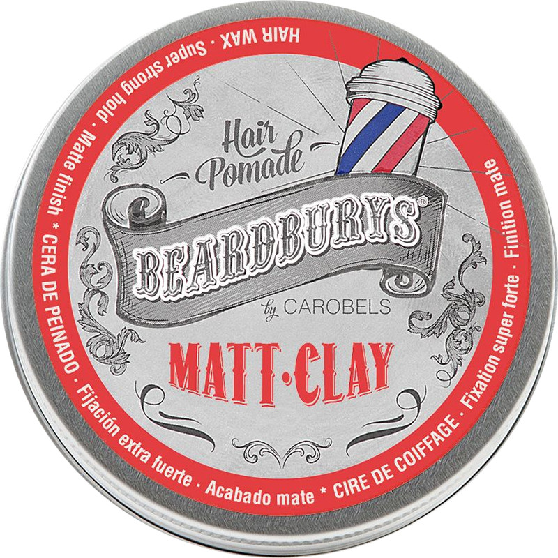 Глина для волос с матовым эффектом Matt-Clay New Beardburys, 100 мл 