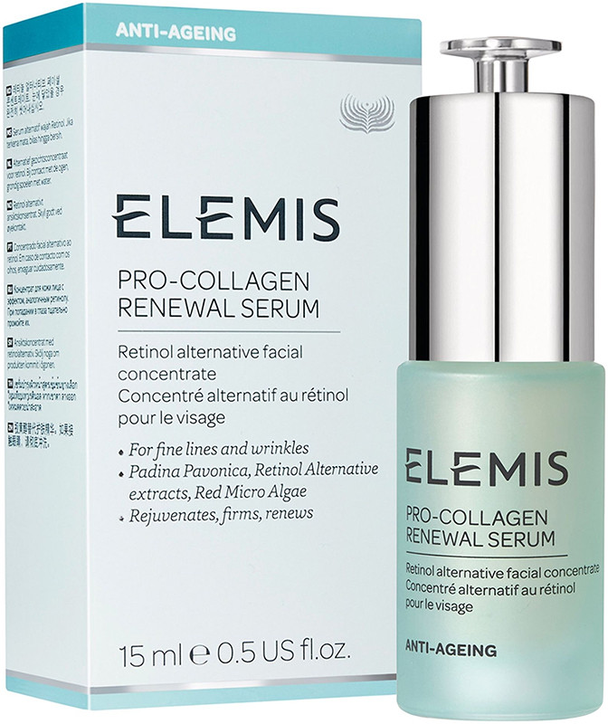Восстанавливающая сыворотка-альтернатива ретинола Elemis Pro-Collagen Renewal Serum, 15 мл  Фото 2 
