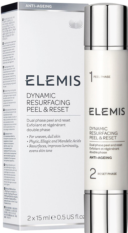 Двохфазний Пілінг-шліфовка для рівної та сяючої шкіри Elemis Dynamic Resurfacing Peel & Reset, 30 мл  Фото 2 