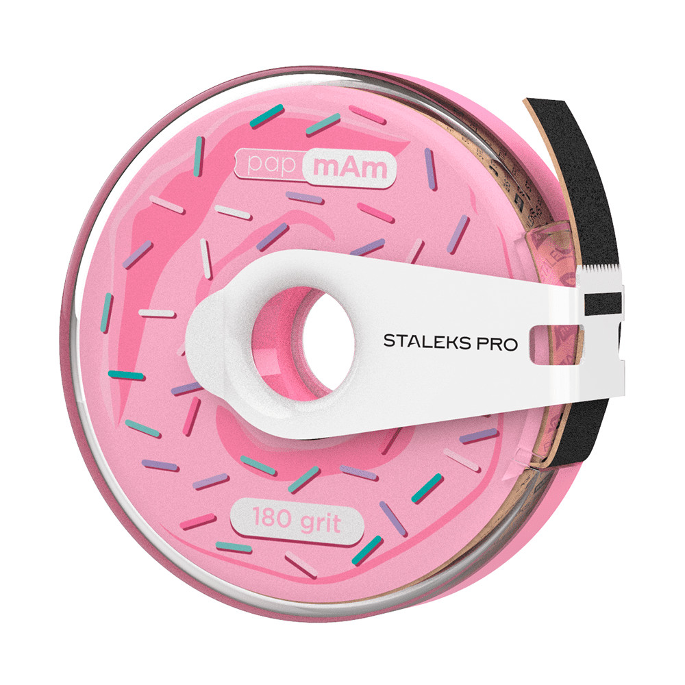 Сменный файл-лента papmAm в пластиковой катушке Bobbinail Staleks Pro 180 грит (6 м) на beauty-prof.com Сменный файл-лента papmAm в пластиковой катушке Bobbinail Staleks Pro 180 грит (6 м)