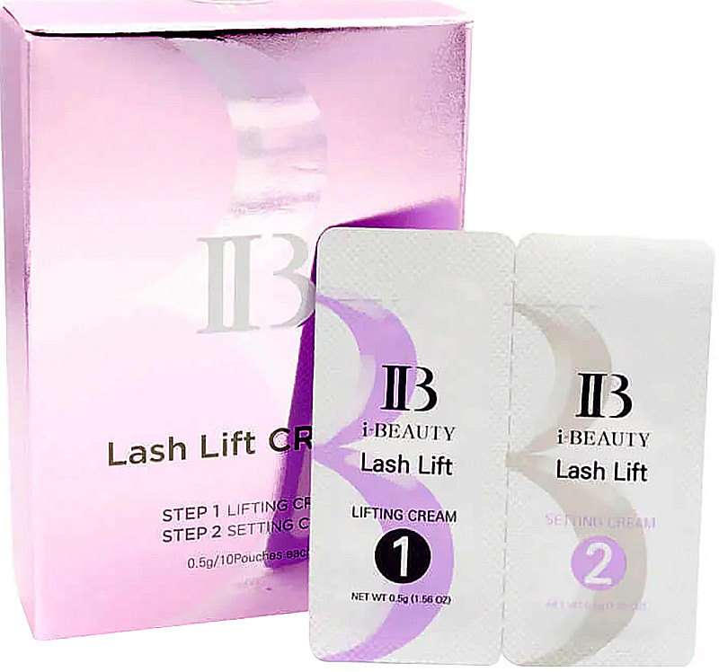 Набір складів для ламінування Step 1+ Step 2  I-Beauty, 10 шт