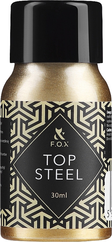Топове покриття F.O.X Top Steel (банка), 30мл
