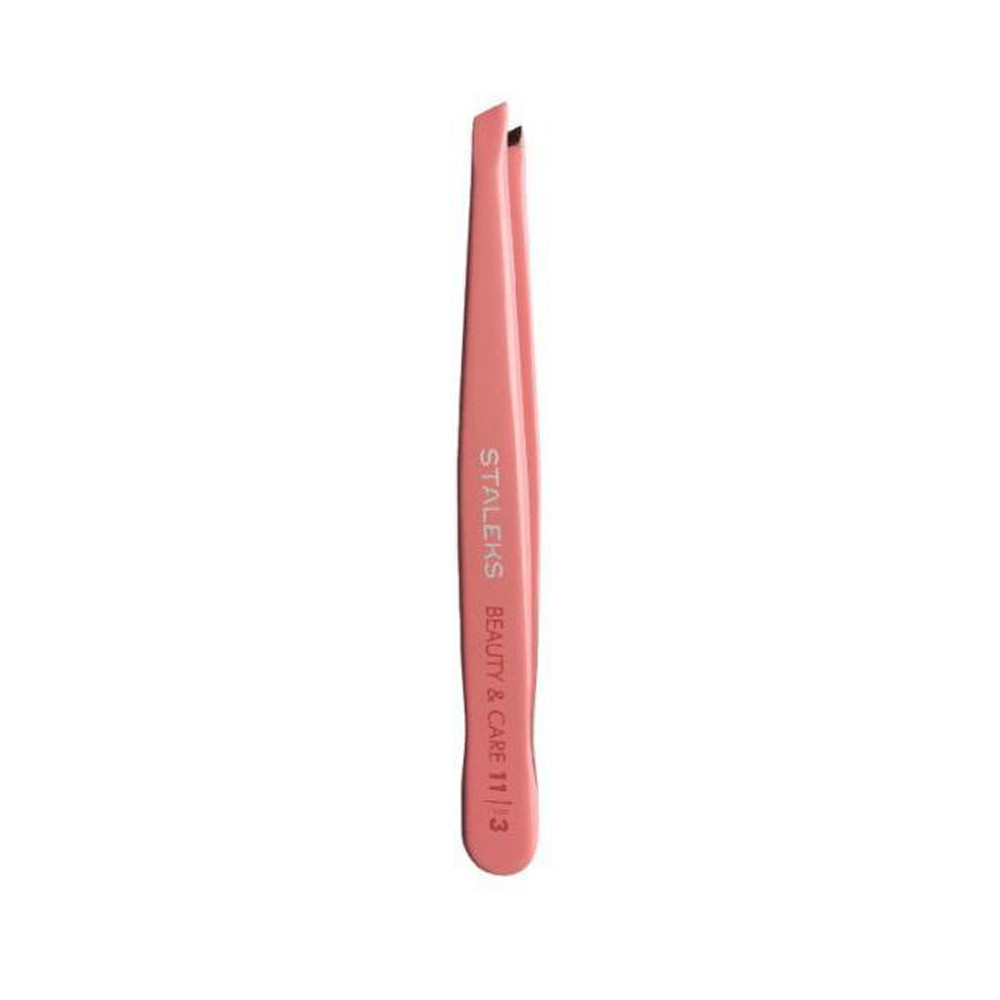 Пінцет для брів BEAUTY & CARE 11 TYPE 3 (широкі скошені кромки) рожевий СТАЛЕКС на beauty-prof.com Пінцет для брів BEAUTY & CARE 11 TYPE 3 (широкі скошені кромки) рожевий СТАЛЕКС