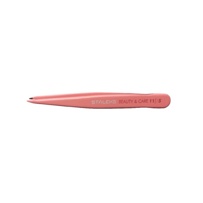 Пінцет для брів BEAUTY & CARE 11 TYPE 5 (точковий) рожевий СТАЛЕКС Фото 2