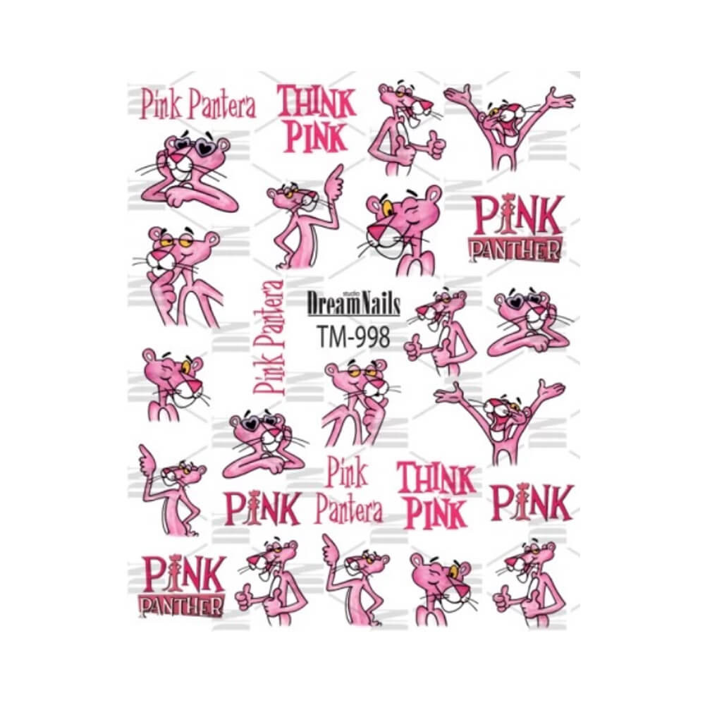 Слайдеры ТМ 998 Pink Pantera