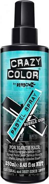 Кольоровий спрей баблгам Crazy Сolor, 250 мл