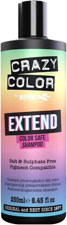 Безсульфатный шампунь для окрашенных волос Crazy Color, 250 мл